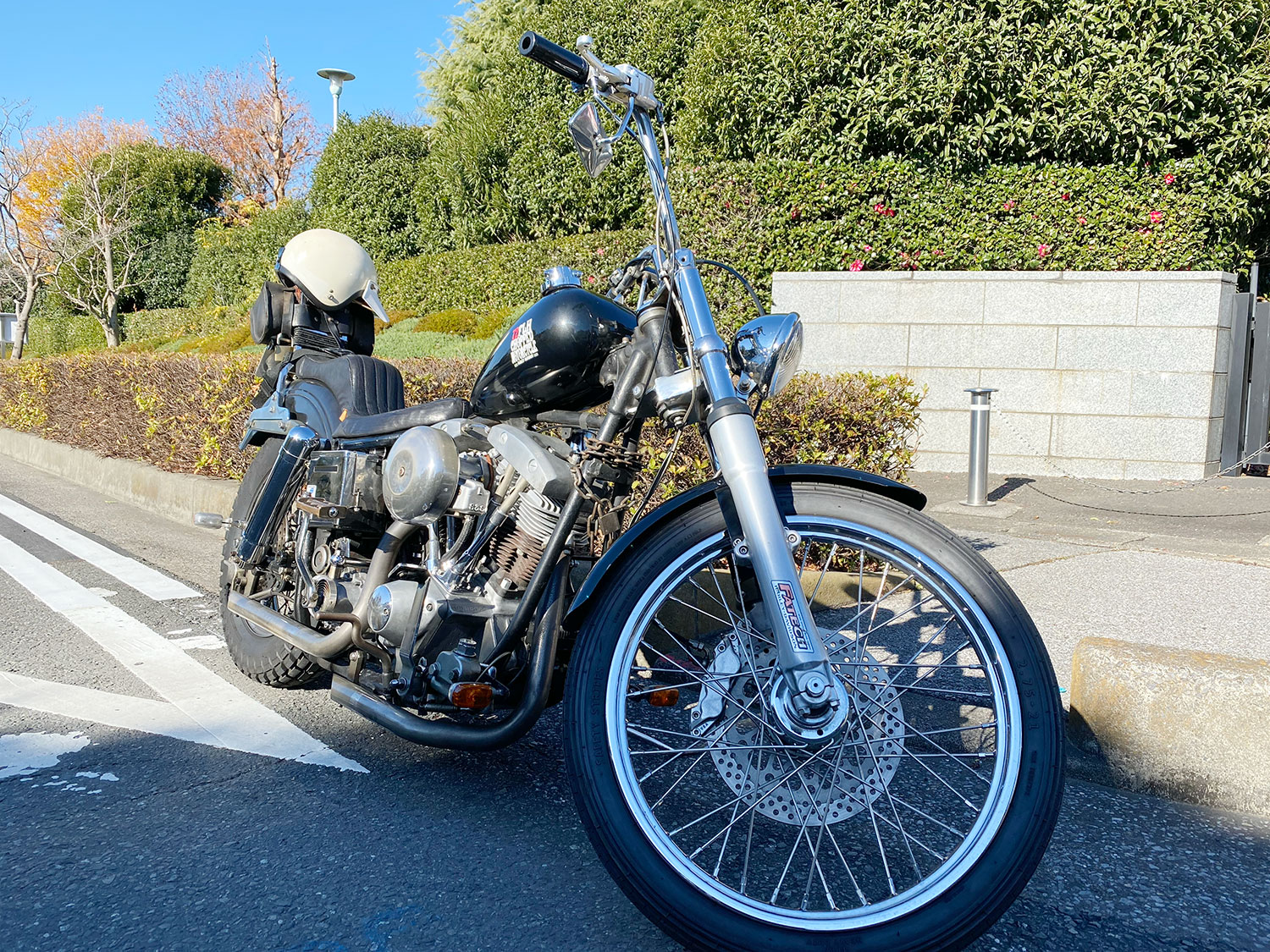 オーナーインタビュー】1972年式ハーレーFLHオーナーのTakashiさんに