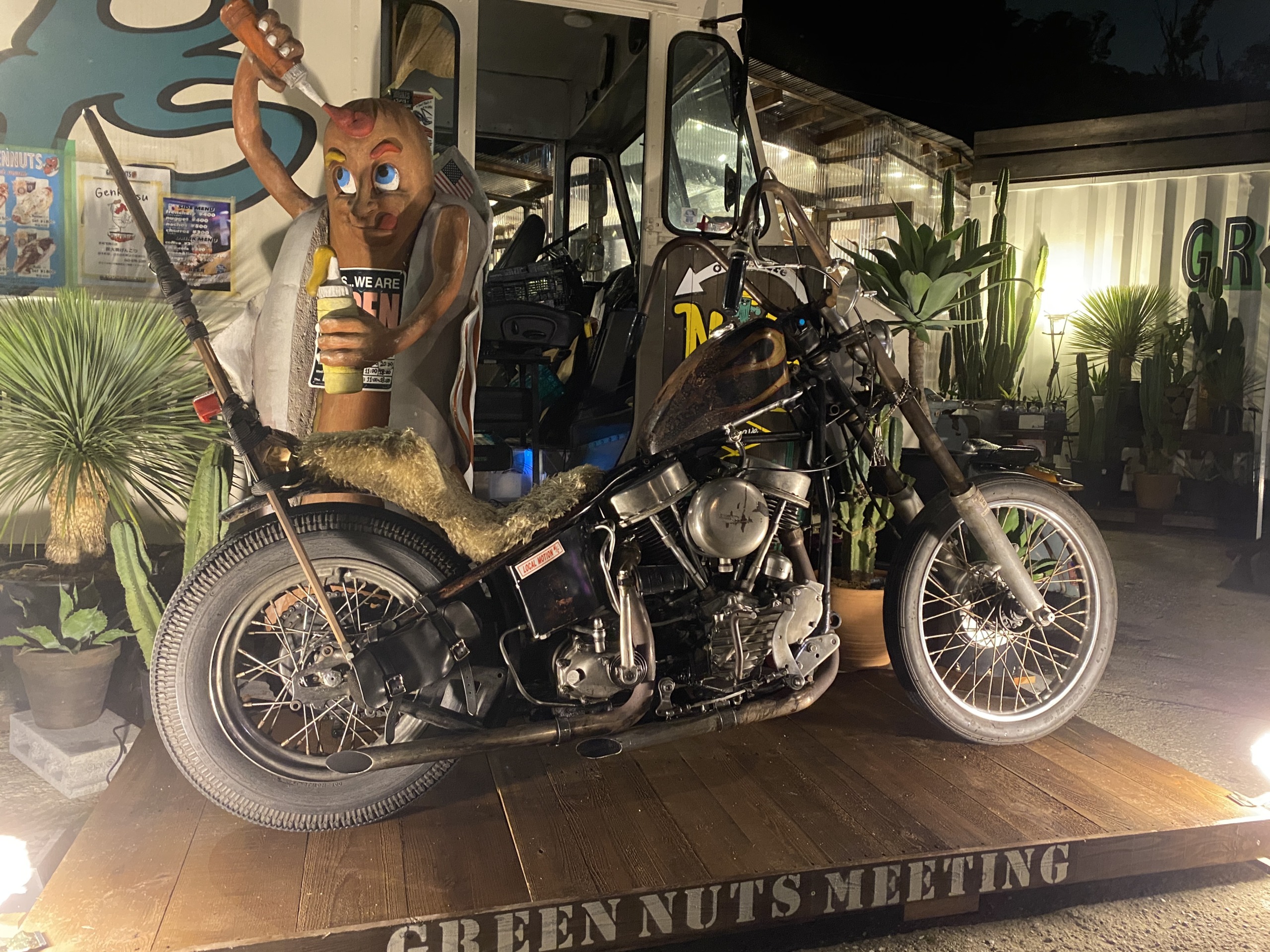 Green nuts Meeting 1st - ショベルヘッドに乗ろう！